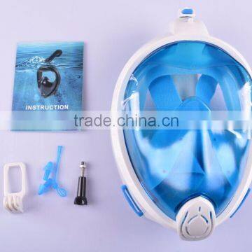 Silicone Diving Mask Full Face Snorkel Mask Collapsible Easy to Breath photo-6