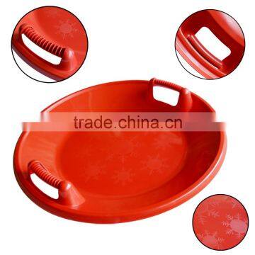 PLASTIC FLYING SAUCER SNOW SLEDS Downhill Pro Disc Winter Saucer Snow Sled Snow Fly photo-4