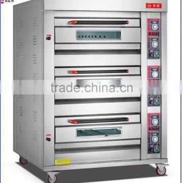Automatic Industrial Kitchen Equipment 4/6/9 Trays Gas Pizza Oven photo-2