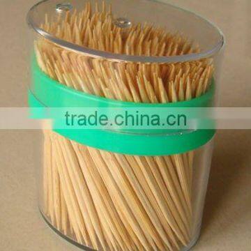 LC0007 Hot sale toothpick in transparent toothpick holder