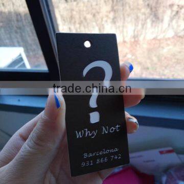 2016 Hot Sales Custom High Quality Offset Printing Jeans Hang Tags Swing Tags photo-6
