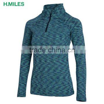 Outdoor Half Zipper Custom Sport New Pattern T-shirts,long Sleeve Tshirt photo-2