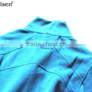 China Garments Factory Navy Fleece Hoodies Men Coats