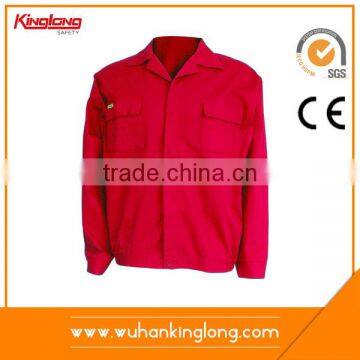 Low Formaldehyde Safety Men Jacket Coverall For Workwear Malaysia