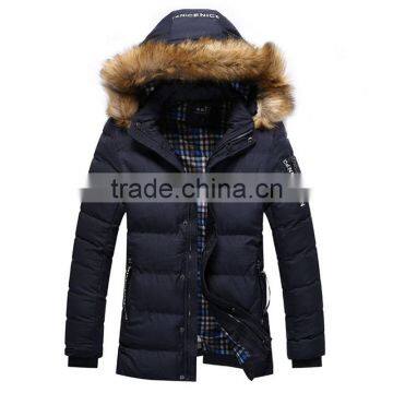 MSW0031 2016 Korean Winter Cotton Padded Coat Men's Thick Warm Cotton Padded Jacket