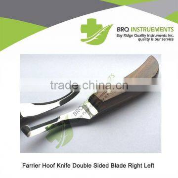 Farrier Hoof Knife Double Sided Blade Right Left