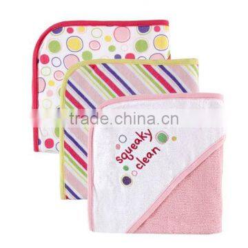 Trade Assurance Applique Cotton Terry Swaddle Baby Blanket With Embroider-elephant photo-5