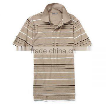 Men's Short Sleeve Pique Polo T-shirts Made of 100% Cotton photo-3
