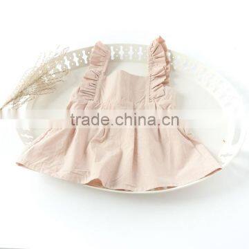 S33541W 2017 Autumn Baby Girls Sleeveless Single-breasted Cute Princess Dress photo-2