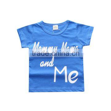 S17496A Hot Girl Letter Girls Cotton Short T-shirt Summer T Shirt photo-4