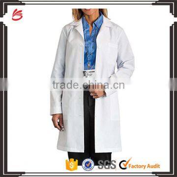 Doctor hospital women white lab coat acid medical uniform