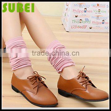 Japanese Women Candy Color Over-the-knee Leg Warmer,students Long Silk Stockings photo-4