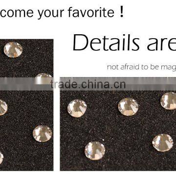 NHF 2058 Crystal BLING Chaton Flat Back Glass Nail Rhinestones photo-2