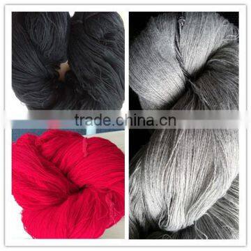 dope dyed red 100%acrylic yarn