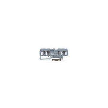 Front Entry 4P Spring Terminal Block SP204 with 24 - 12 AWG