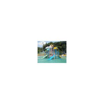 Children Water Playground With Water slide for outdoor water park