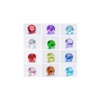 Crystal Birthstone Floating Charm