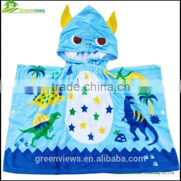 Bath towel kids Hooded Towel elsa and anna Beach Towel baby Girls bathrobe GVKBR1009