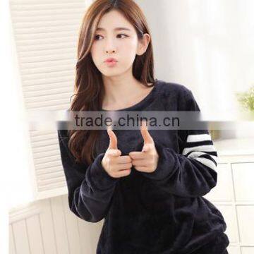Factory Wholesale Fleece Women Sleepwear Low Price photo-2