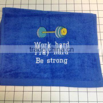 Sport fitness towels with factory price