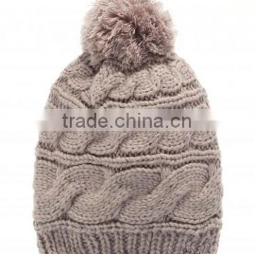 100% Acrylic Beanie Wholesale Knit CC Beanie for sale