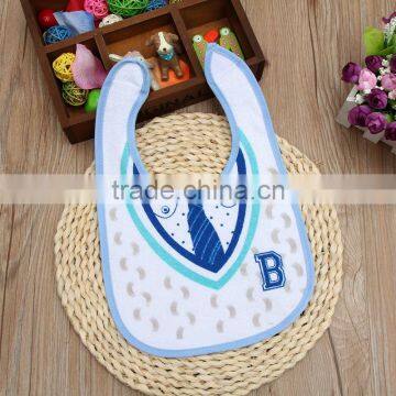 Super Soft and Absorbent Cotton Terry Fabric Baby Saliva Towel Bib photo-3