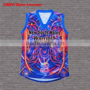 Colorful dry fit 100% polyester sublimation soccer team jersey