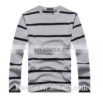 Wholesale new autumn 100% cotton striped polo t shirts for mens