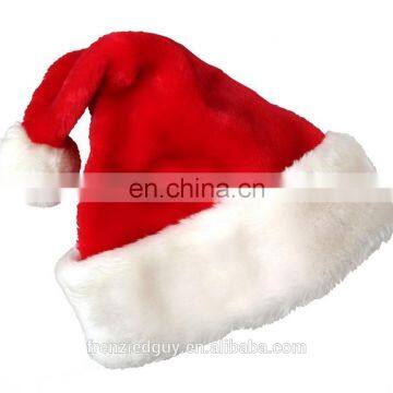 Wholesale party Xmas Plush Christmas Hats