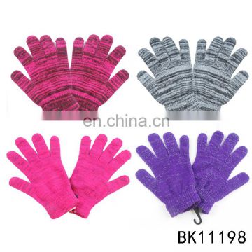 TOROS winter hot sale cheap price lady acrylic knitting glove