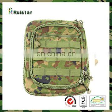 Woodland camouflage 600D Polyester military small pouch