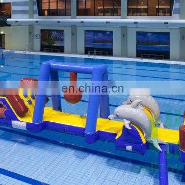 HI CE pvc tarpaulin inflatable lobster pool float commercial water dolphin floating park