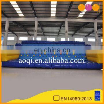 AOQI inflatable sport game moving inflatable rock climbing wall with factory cheap price