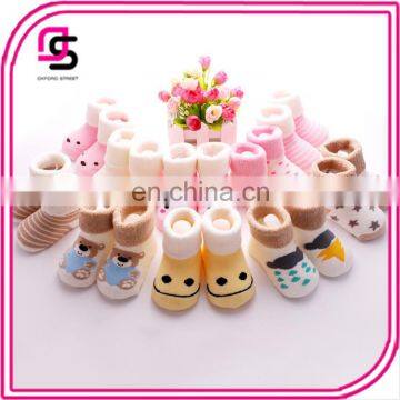 New baby socks for autumn and winter high quality cute baby loop hosiery