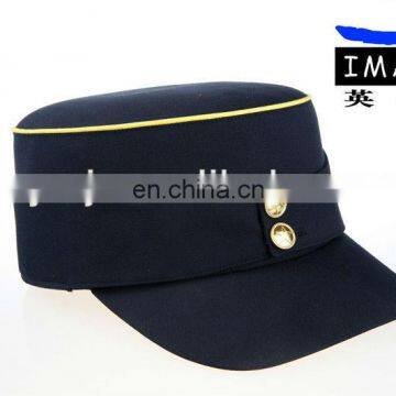 gold button 5 panel lightweight baseball cap