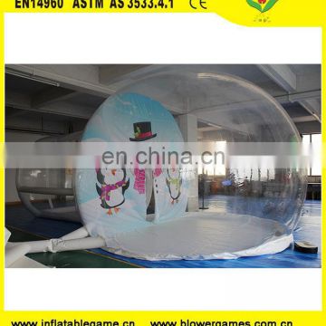 Outdoor romantic bubble house PVC inflatable transparent dome tent