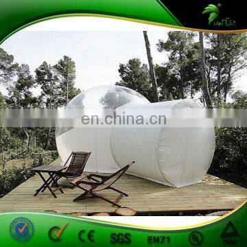 Hongyi Custom Protable Outdoor Inflatable Bubble Tent, Inflatable Transparent Tent, Inflatable Clear Dome Lawn Tent photo-5