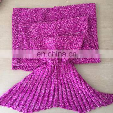 Manufactory Walmart Textile Stock Wholesale Mermaid Tail Blankets Warm Winter Blanket photo-6
