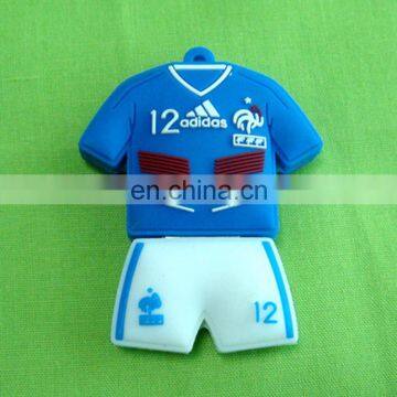 Hot Selling USB 2.0 Polo Shirt Shape Pvc 2tb Usb Flash Drive With Logo