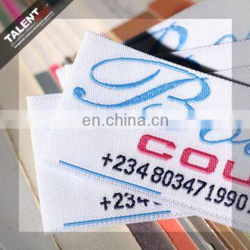 Custom Brand Name Logo Garment Main Woven Private Label photo-4