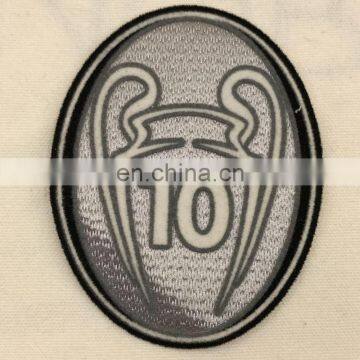 Factory Direct Football Jersey Patches Sports Team Patches 3d Flock Football Team Patches photo-6