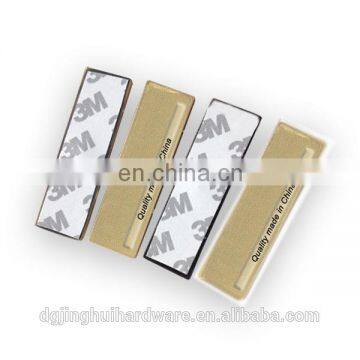 3M adhesive Engraved custom metal logo stickers