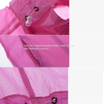 Anti-UV Polyester Woman Sunproof Skin Clothes photo-3