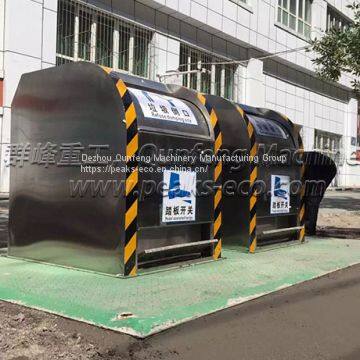 Intelligent Solar Energy Underground Trash Bin