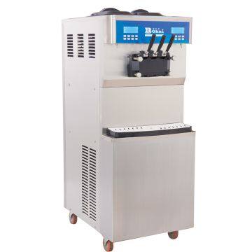 Máquina de Gelato Bonita com Corpo em Aço Inox Comercial
