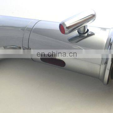 Deck Mounted Brass Bathroom Basin Mixer Faucet With Sensor photo-3