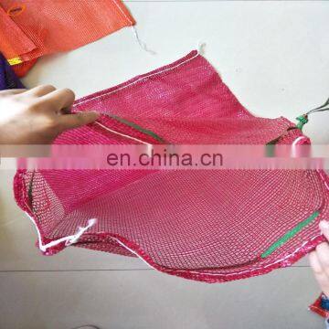 PP vegetable fruit mesh produce sacks packing net bag wholesale