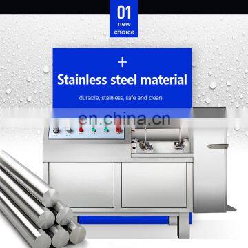High Efficiency Automatic Frozen Goat Meat Cutting Machine Electric Meat Cutter Poultry Cube Dicer photo-5