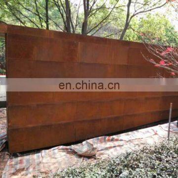 ASTM A588 GR.B Corten steel cladding sheet