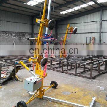 Motor Driven Portable Glass Vacuum Sucker Cup Trolley photo-6